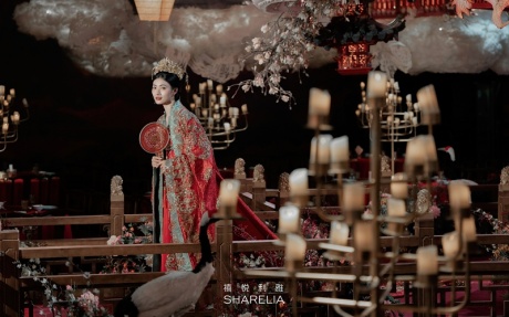 云中长安 [ 最大35桌 · 高6.5m · 无柱 · 长方形 · 低消3980 ]